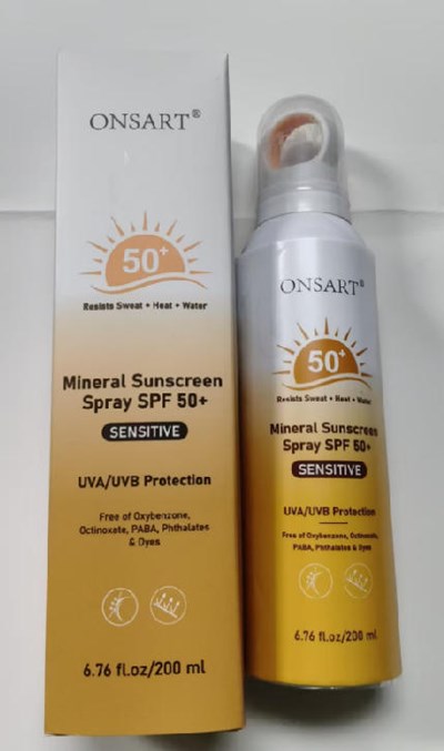 Onsart Mineral Sunscreen Spray (Onsart Mineral Sunscreen Spray)